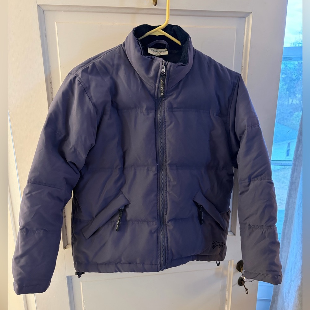 Kids Purple Puffer Horseware of Ireland Rambo Riding Jacket